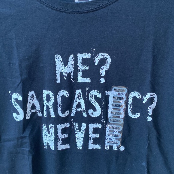 Fruit of the Loom Black graphic short sleeve tee, Size M, NWT - Picture 5 of 7